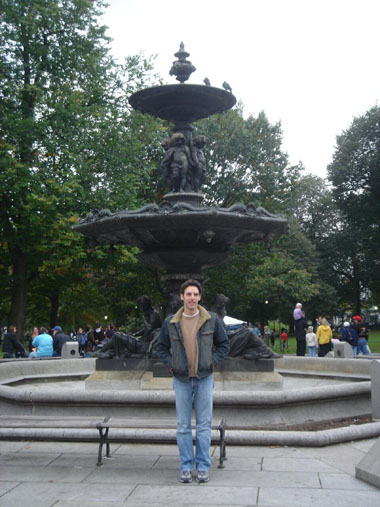 Roscoe in Boston Commons